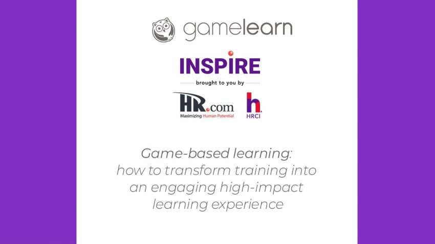 Gamelearn dazzles with a gamified, interactive webinar at the virtual HR conference ‘Inspire 2020’