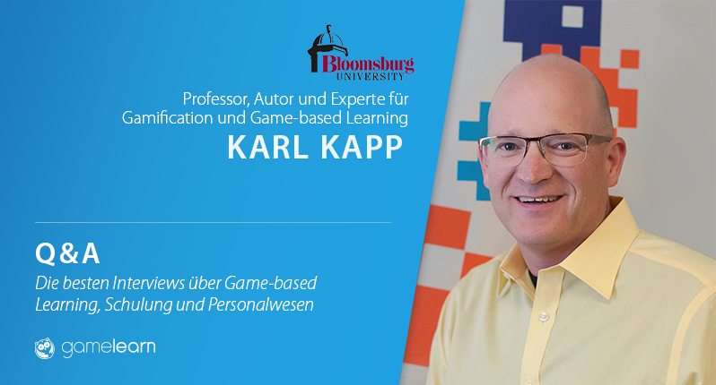 Interview mit Karl Kapp: „Videospiele sind in der heutigen Unternehmenswelt von großem Wert.“