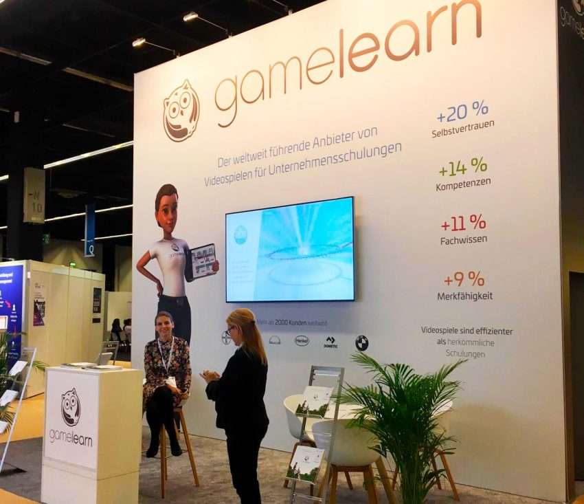 Gamelearn shares the advantages of game-based learning at Zukunft Personal 2019