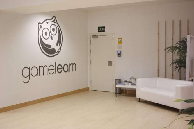 Entrée des bureaux de Gamelearn